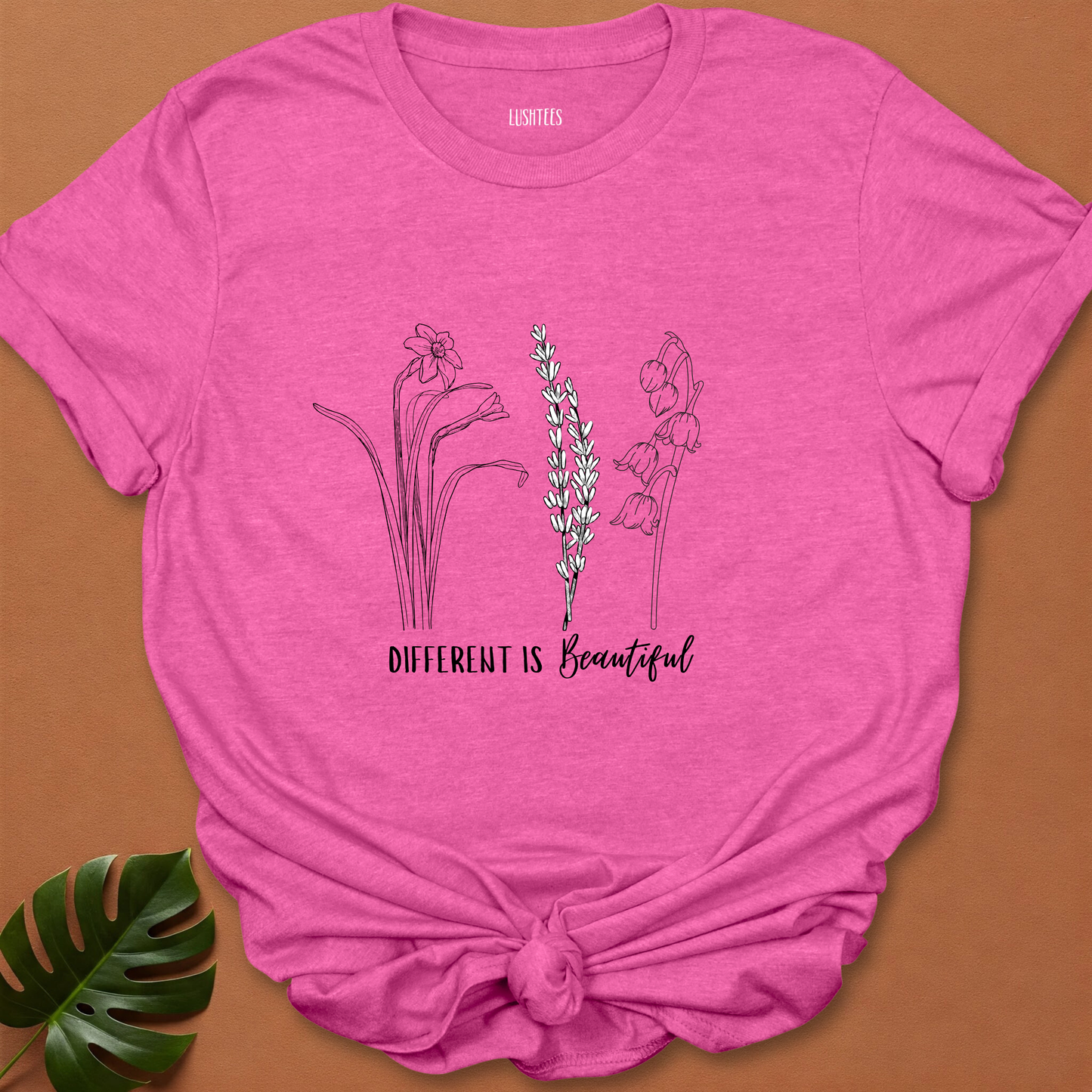 Different is Beautiful Silhouette Tee