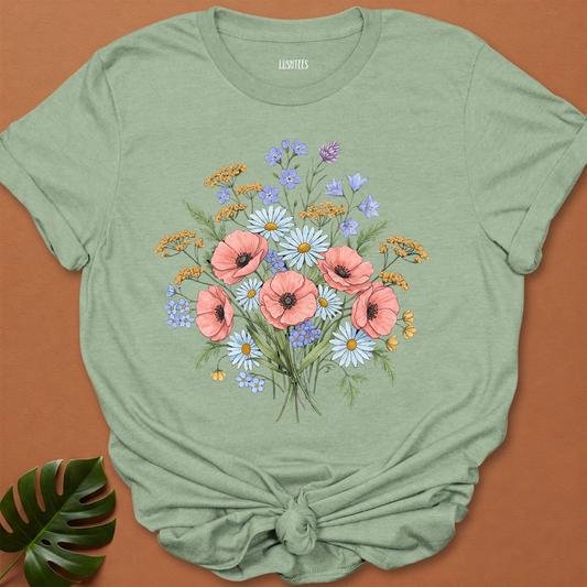 Wild Meadow Muse – A Symphony of Blooms