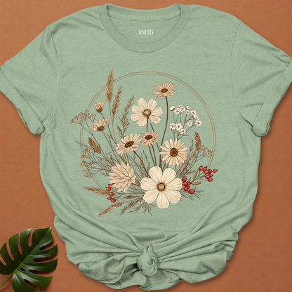 Wild Meadow Whispers – Vintage Floral Harmony