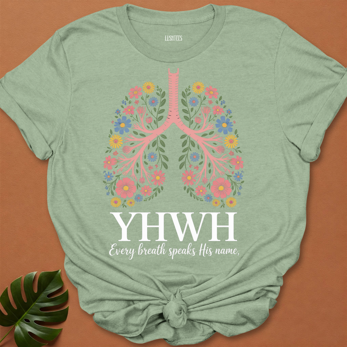 YHWH Faith Tee – Every Breath Speaks His Name