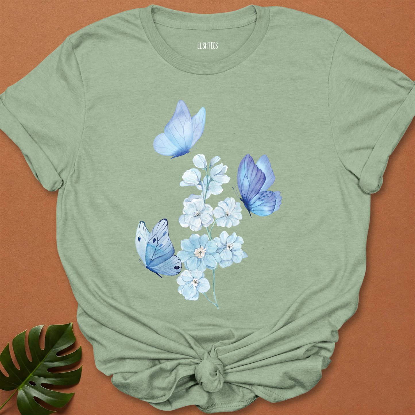 Blue Butterfly T-shirt