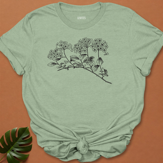 Vintage Viburnum Garland Tee