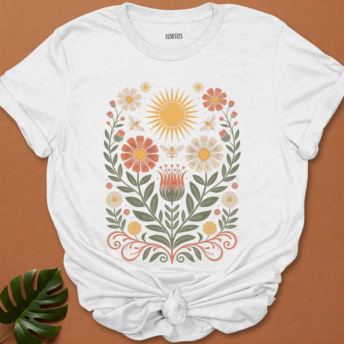 Sun & Bloom Folk Tee