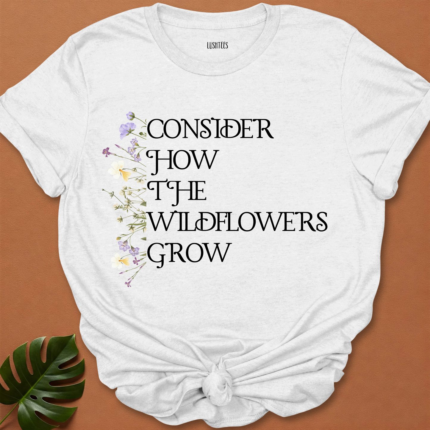 Wild Side - Pressed Garden Border Tee