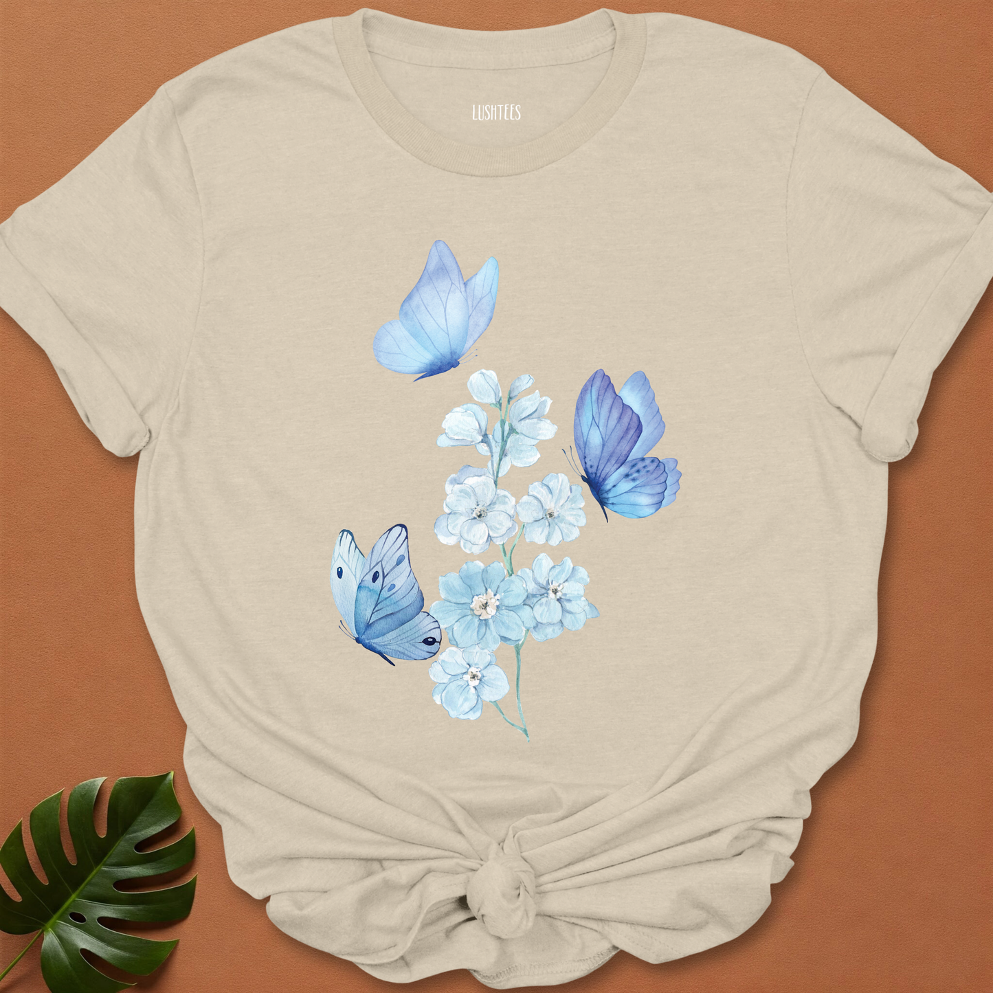 Blue Butterfly T-shirt