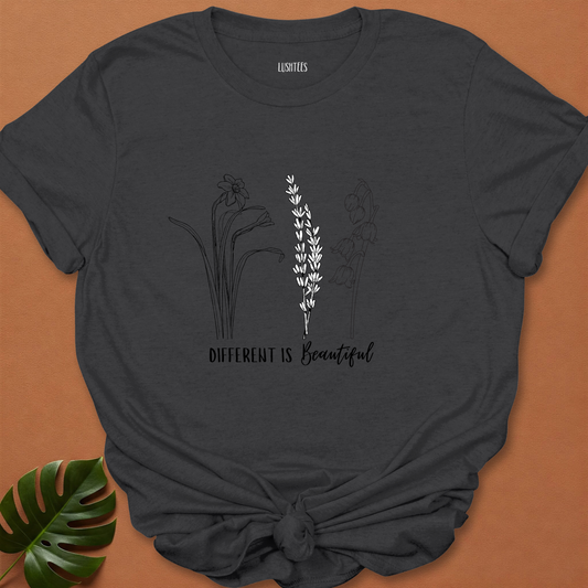 Different is Beautiful Silhouette Tee