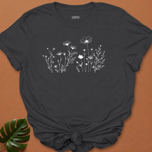 Garden Flowers  – Drawing