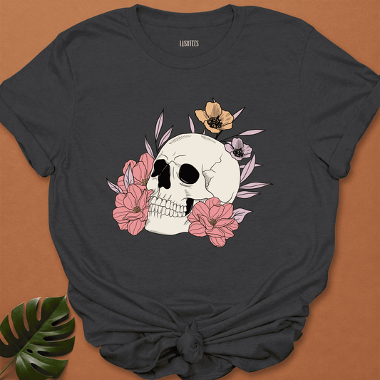 Floral Mortality - Life & Death Aesthetic Tee