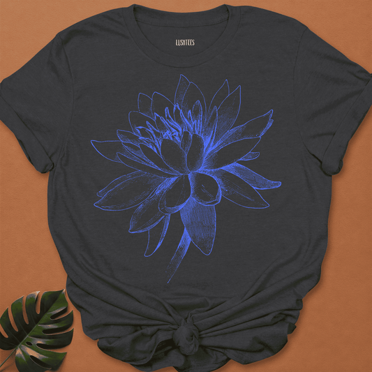 Blue Lotus Line Art