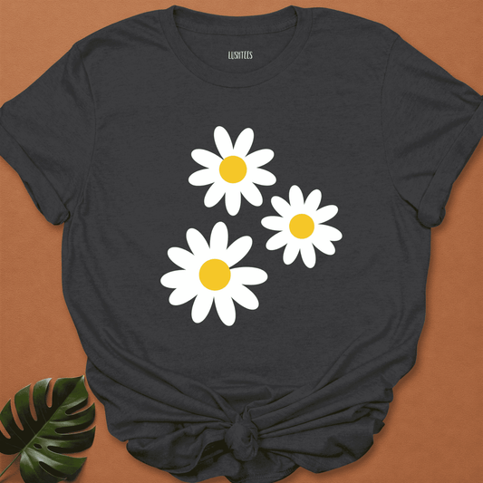 Zinnia Flower - Coral and Yellow