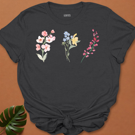 Soft Petals Trio Tee