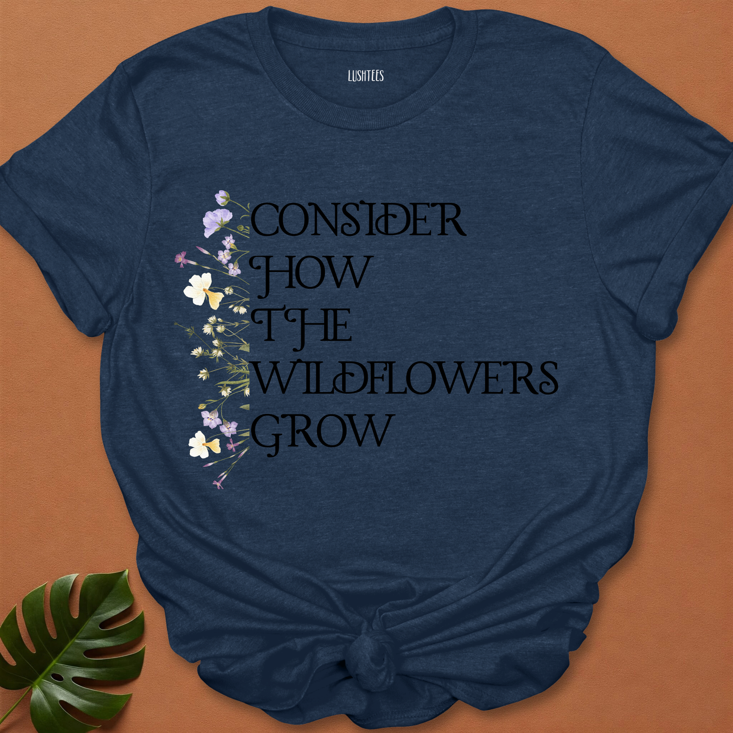 Wild Side - Pressed Garden Border Tee