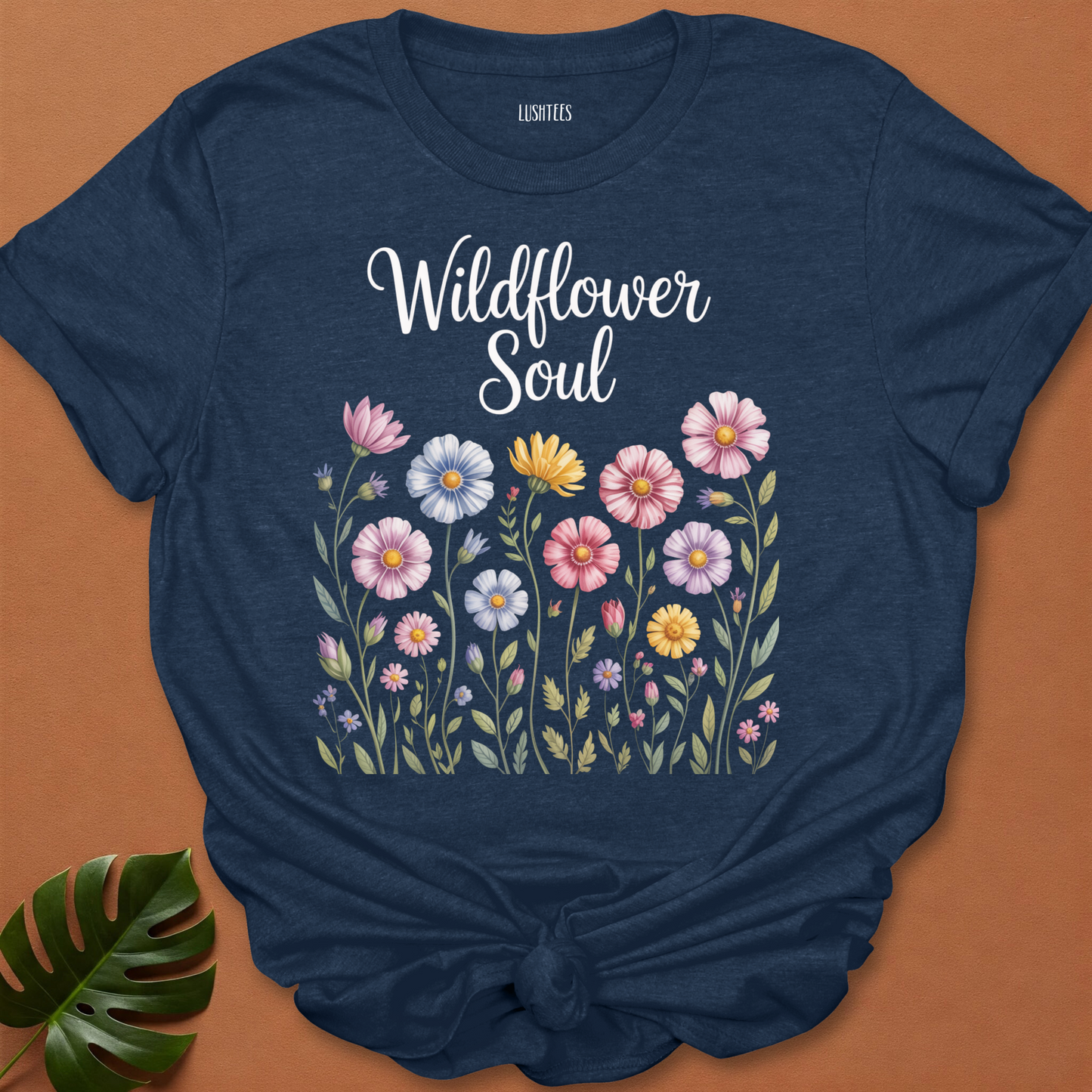 Wildflower Soul – Watercolor Bloom T-Shirt