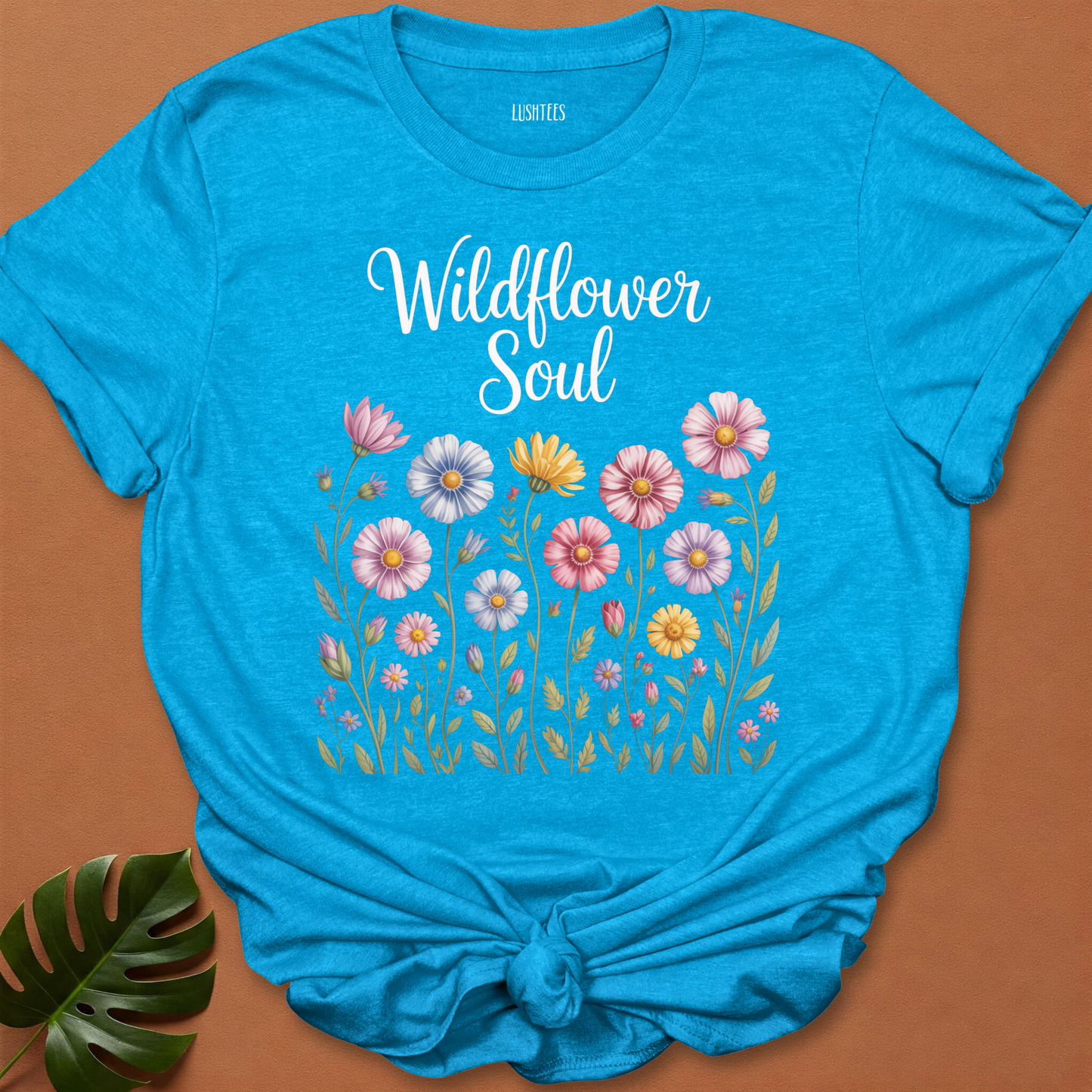 Wildflower Soul – Watercolor Bloom T-Shirt