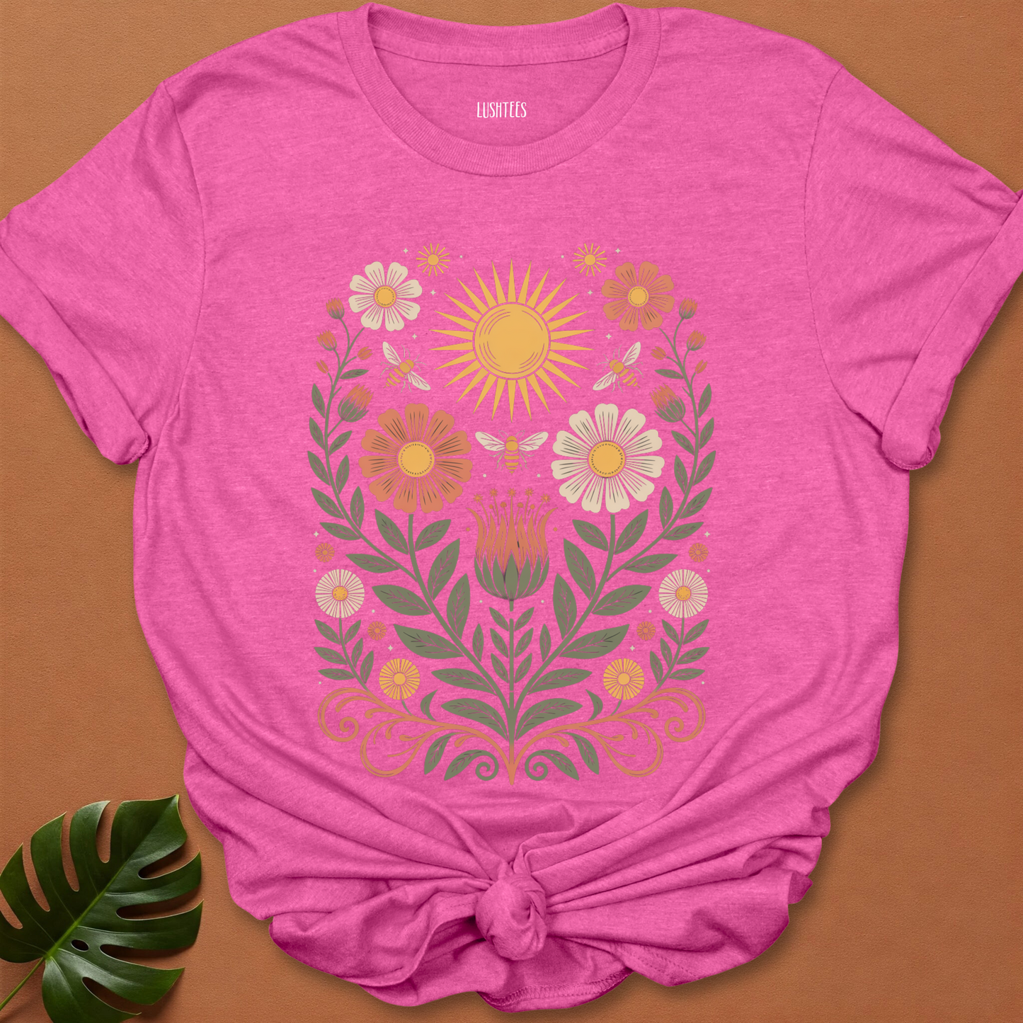 Sun & Bloom Folk Tee