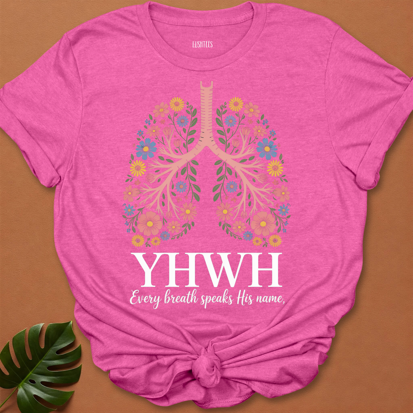 YHWH Faith Tee – Every Breath Speaks His Name