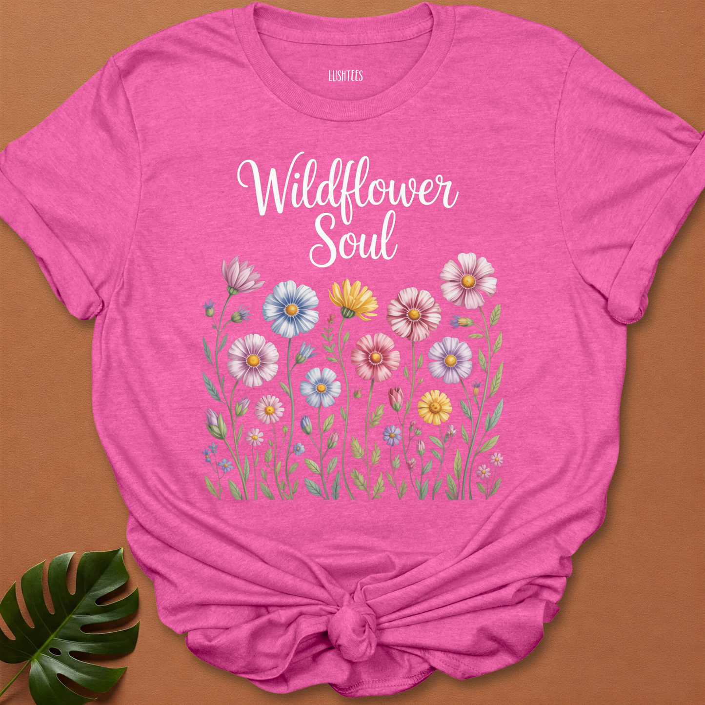 Wildflower Soul – Watercolor Bloom T-Shirt